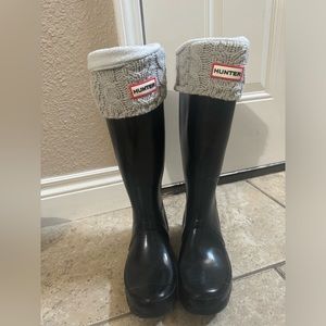 Black Hunter Rain Boots
